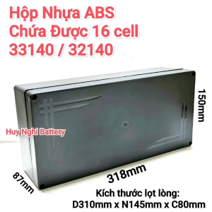 Hộp Nhựa ABS Chứa Được 16 cell 33140 / 32140
