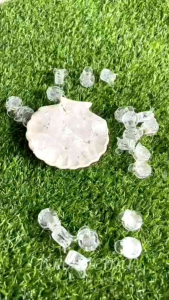 Jedai keong bulat bening jepit rambut mini bening polos DIY per-5pcs 10pcs dan 20pcs