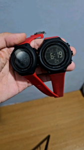 Jam Tangan Pasangan SKYMAX 1810 Digital Waterproof Bisa Bawa Berenang