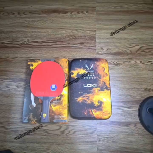 Bet Pingpong Tenis Meja Karet Arthur China dan Rxton 9 Loki 9 Star Carbon Original New