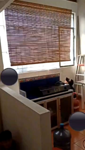 Tiray kerey asli ROTAN LUNJUNG outdor ukuran L 2 Mx T 2m