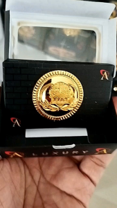 pin lencana korpri luxury model bulat tumpuk magnet