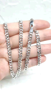 kalung sisik naga perak asli 925/silver 925 lapis emas putih Anti karat kwalitas import