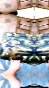 เปลผ้าร่มลายทหารมีมุ้งแถมเชือก