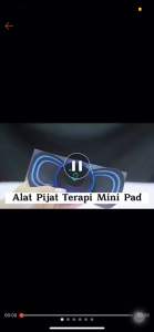 Alat Pijat Terapi Mini Pad EMS Rechargeable Pemijat Pinggang Punggung Leher Massager Stick Patch Portable Tempelan Relaksasi Penghilang Nyeri Sendi Otot Pereda Sakit Pegal Linu Elektrik