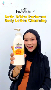 Redy Stock Enchanteur Satin smooth Perfumed Body Lotion 400ml/Aloe Vera & Olive ButterLong lasting Smell whitening skin wholesale priceHarga borong iniRedy Stock Enchanteur Satin smooth Perfumed Body Lotion 400ml/Aloe Vera & Olive ButterLong lasting