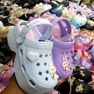 Sandal Baim anak perempuan motif Labubu (Wedges)
