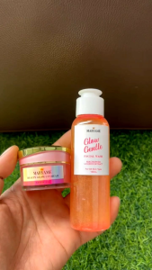 Maryame Bundling Beauty Glow up cream day krim &Glow gentle Facial wash skincare by dewi Hani Jayanti