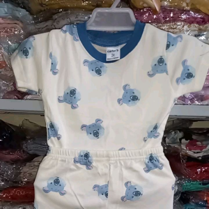 Elegant Baby Koala-designed Terno Set for Boys & Girls Made in Vietnam