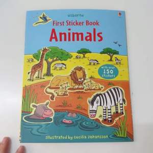 สมุดภาพติดสติ๊กเกอร์ ชุดเพื่อนสัตว์ต่างๆ หนังสือ Sticker book หนังสือภาษาอังกฤษ นิทานภาษาอังกฤษ สมุดภาพสติ๊กเกอร์ภาษาอังกฤษ