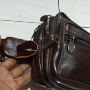 waist bag kulit tas pinggang keren tas bahu pria