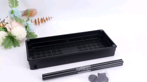 ชั้นวางของ 2 ชั้นมีล้อเลื่อน พร้อมแผ่นกันลื่น