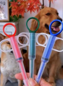 [Siêu Sale Tết] Dụng cụ bơm thuốc cho thú cưng 2in1.Ống bơm xi lanh hỗ trợ chó mèo uống thuốc - sữa - nước