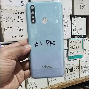 Backdoor Coverbatt Tutup Belakang Vivo Z1 pro - Biru