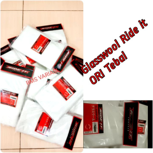 Glasswool putih Ride it Original