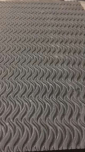DIY Rubber matting Water resistance & Anti -Slip 5mm thick (2x4ft)