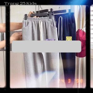 Quần jogger bé trai vải thun da cá cao cấp in chữ phong cách cá tính - Trang 25 Kids Store