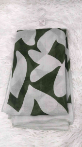 Bawal cotton premium *sejuk * digital print corak Love*jahitan tepi yang kemas *45”inch.