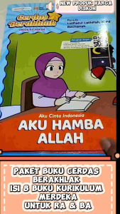 Buku Paud TK Paket Cerdas Berakhlak Kurikulum Merdeka untuk RA BA Kelompok A dan B (Paket isi 8 Buku) - Lingkar Media