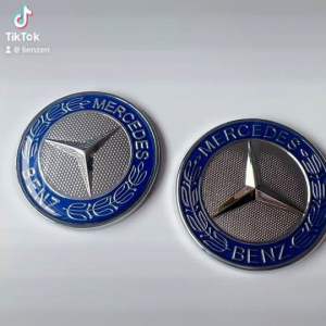 Miếng Dán Logo Mercedes Benz - Trang Trí Xe Hơi Mercedes Benz Hàng xịn cao cấp