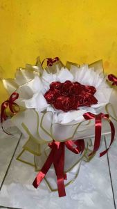 Buket pita satin | Buket jumbo pita satin | Buket pita satin jumbo