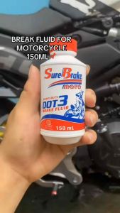 Sure Brake Moto Gear Oil & DOT3 Brake Fluid 150ml Good Quality