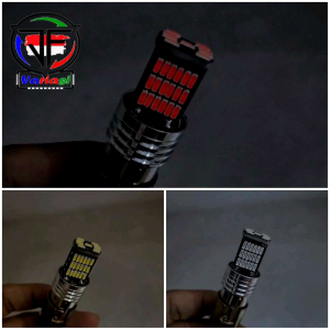 Lampu Stop Rem DAJJAL 45 MATA Super Terang Soket Kaki 2 H6 Dc 12 Volt Universal bisa Untuk Motor dan Mobil Motorcycle And Car Stoplamp Kendaraan