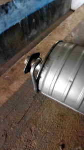 KNALPOT MOBIL APV TABUNG STANDAR ORI FOR SUZUKI APV.. SUDAH ADA PIPA SAMBUNG DEPAN