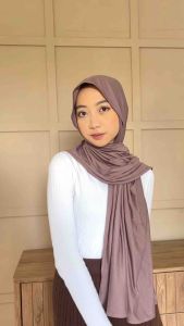 PASHMINA KAOS RAYON By SARALIAHIJAB | Pashmina | Hijab