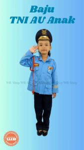 Baju Profesi Anak TNI AU Cocok Untuk Karnaval