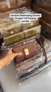 Dompet Wanita Panjang Savana Dompet Orion Lipat Dengan 2 Tali Panjang Pendek Muat HP Uang