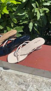 Melia - Twilla sandal heels 5cm japit wanita anti slip empuk nyaman dipakai