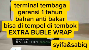 STOP KONTAK ARDE / SOCKET LUBY 1102-1105 PLUS LAMPU LUBY