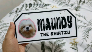 Customize Pet stroller Plate