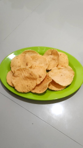 Opak Singkong Mentah Pedas Renyah & Gurih 500gr