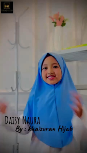 Hijab Bergo Anak Daisy Non Pad Malay & Jersey