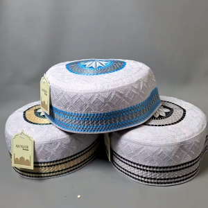 Peci Bugis An Nuur Kopiah Songkok Bulat Motif Anyam Bordir Nyaman