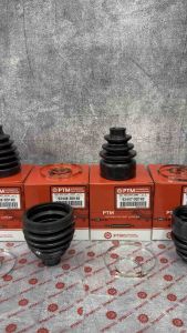 Boot CV Joint Depan Inner & Outer/Karet Boot As Roda Depan Luar & Dalam Toyota/Yaris/Calya/Sigra/Agya/Alya Genuine PTM 1set 4pcs Genuine PTM +clamp 43448-0D140/43447-0D140