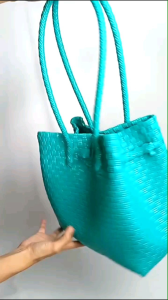TAS ANYAMAN JALI PREMIUM SIZE M TOSCA TOTE BAG TAS WANITA HANDMADE