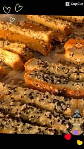 โปรโมชั่นเปิดร้านลดแรง 50% สติ๊กคีโต งาขาว งาดำ ขนมทานเล่น 2 กระปุก สติ๊ก ธัญพืช งาขาว/งาดำ✅ สูตรคีโต  กินแล้ว ไม่อ้วน คนชอบ ขนมปัง ห้ามพลาด ✅ ใครหาทาน ลดความอ้วนจัดเลย✅