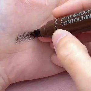 4 Points Eyebrows Pen 4D Hair-like Eyebrow Tattoo Pen Waterproof Fine Sketch Liquid Lazy 4D Imitation Ecological Eye Brow Pencil Eyeliner Liquid Eyebrow Pencil Eyebrow Makeup Eye makeup waterproof eyebrow pencil眉笔 四分叉防水眉笔 眼部化妆品