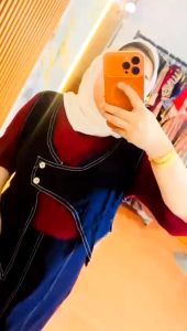 Midi dress rawis cotton combed jeans terbaru