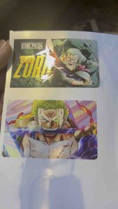 Atm credit card cover anime hollogram vinyl waterproof with ccv cover