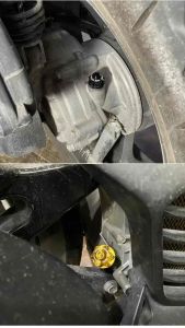 NMAX NVX XMAX RT3 GEAR BOX FILTER CAP BOLT SCREW ARUMI