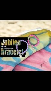 Catholic Jubilee Year 2025 Bracelet Fashionable Religious Commemorative Beaded Cross Charm for Jubilee Year 2025