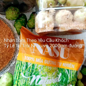 (Hủ 14kg ) Trái Nhàu Ngâm Đường Cát Vàng.Hỗ Trợ Đi.ều Tr.ị Bư.ớu C.ổ -Bướ.u G.iáp