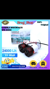 KANDILA WM 24000 WAVE MAKER 25 WATT Pembuat Arus Ombak Gelombang Air Aquarium Kolam Ikan