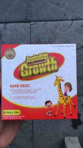 [CHÍNH HÃNG - Mua 5 tặng 1] Anphakids Growth - Nano Calci - Tăng chiều cao cho bé - SP Viện Hàn Lâm KH&CN VN