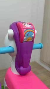 รถขาไถเด็กเล็ก FISHER PRICE Rollin Tunes™ Unicorn มีเสียง ลายยูนิคอร์น | มือสอง สภาพดี มีกล่อง