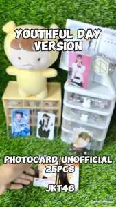 [25PCS] PC Photocard JKT48 Youthful Print 2 sisi laminasi glossy anti luntur bahan tebal